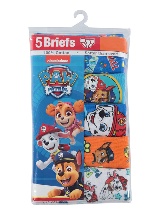 Calzoncillo Handcraft Paw Patrol x 5 Unidades Talla 4