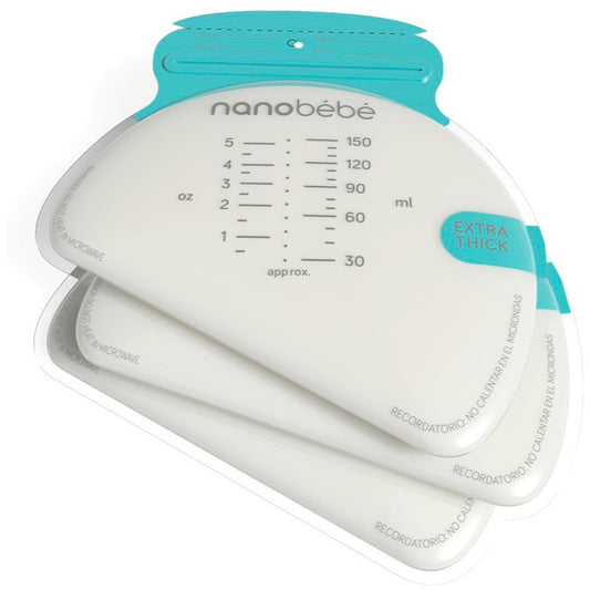 Bolsas para leche materna x 50 unidades Marca nanobebe